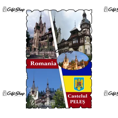 Mgs175-magnet frigider-romania-castelulpeles